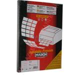 MARKIN C525 ETICHETTE MM 210X37 AUTOADESIVE PERMANENTI SENZA MARGINE. 100 FOGLI A4 DA 8 ETICHETTE